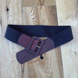 Calvin Klein Brown Leather Belt
